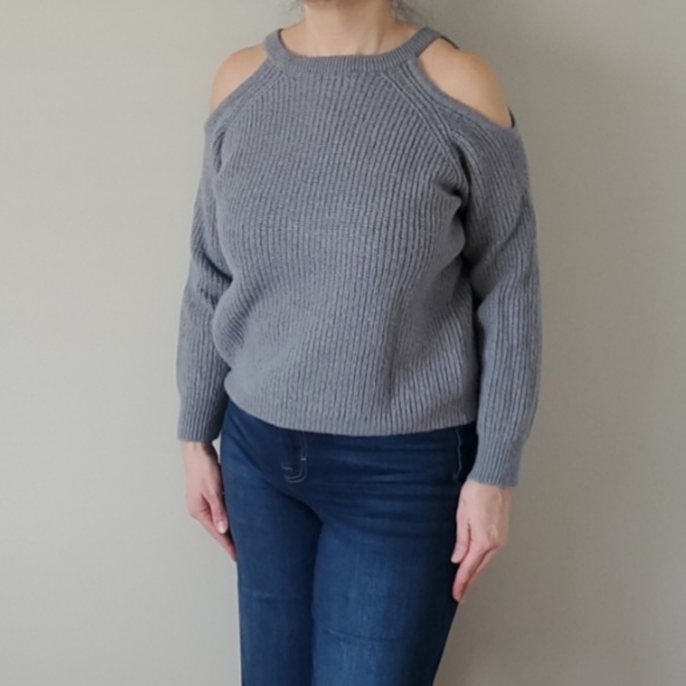 IRO Lineisy cold shoulder sweater